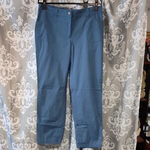 Blue Casual Pants